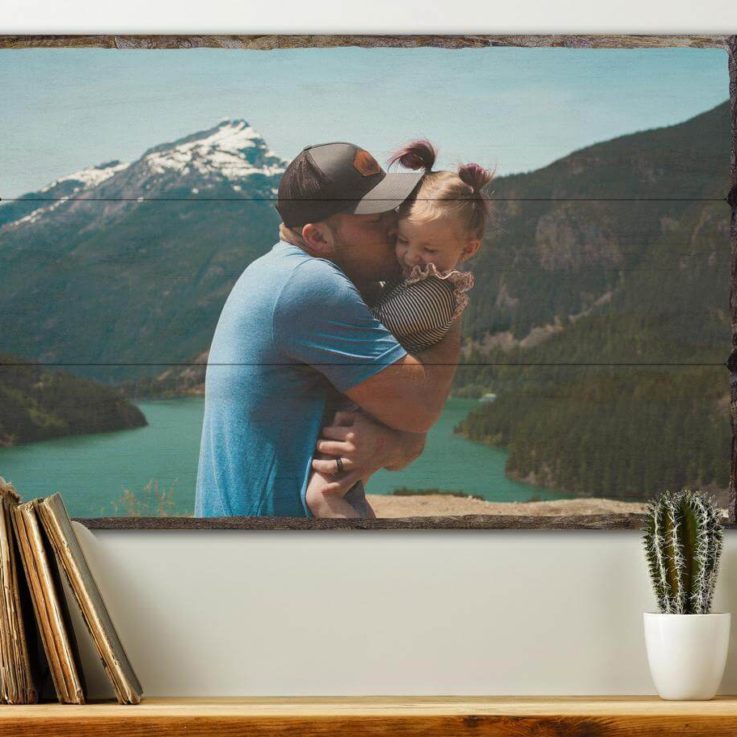 Gifts for Dad Pictures Printed on Wood, Father's Day Gift, Dad Gift, Father Gift, Gift for Him, Fathers Day Gift from Daughter, Fathers day