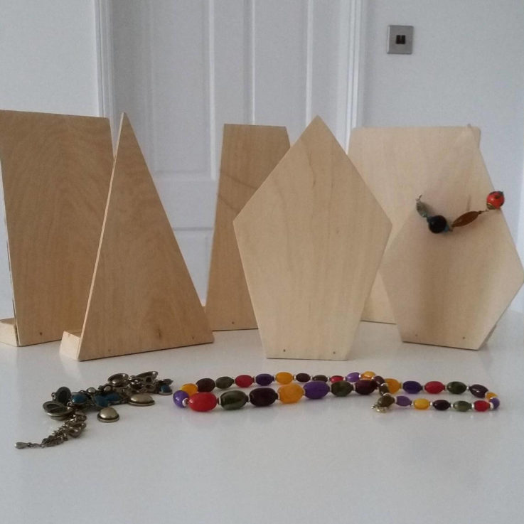 Jewellery Display Stand Set. Bespoke Necklace Stands. Table Top Stands. Market Displays. Photograph Prop. Etsy Local