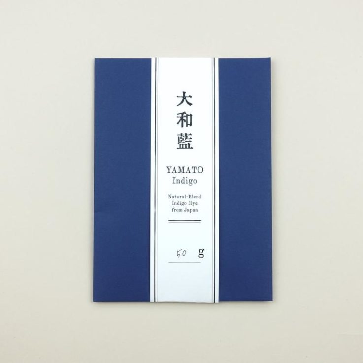 Yamato Indigo Dye Natural-Blend Made In Japan For Cotton, Silk, Leather, Wood, Washi Paper Instant Vat Great for Beginners