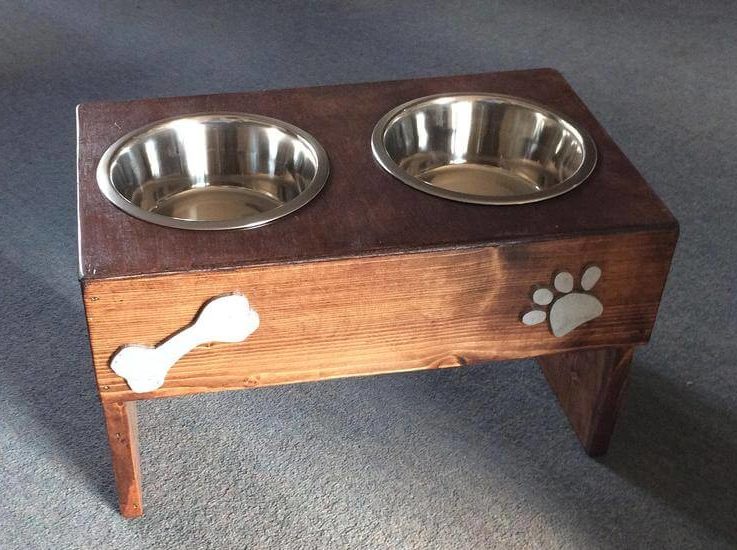Large dog bowl, raised dog bowl stand, dog bowls, pet feeding, custom dog bowl, dog feeder, personalised pet bowl,