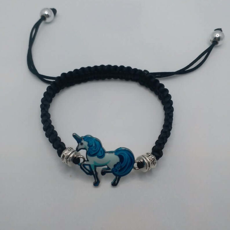 Unicorn Bracelet Charms Bracelet Pony Bracelet Personalise Item Kids Gift Kids Bracelet Kids Fashion Kids ArmbandPony Armband