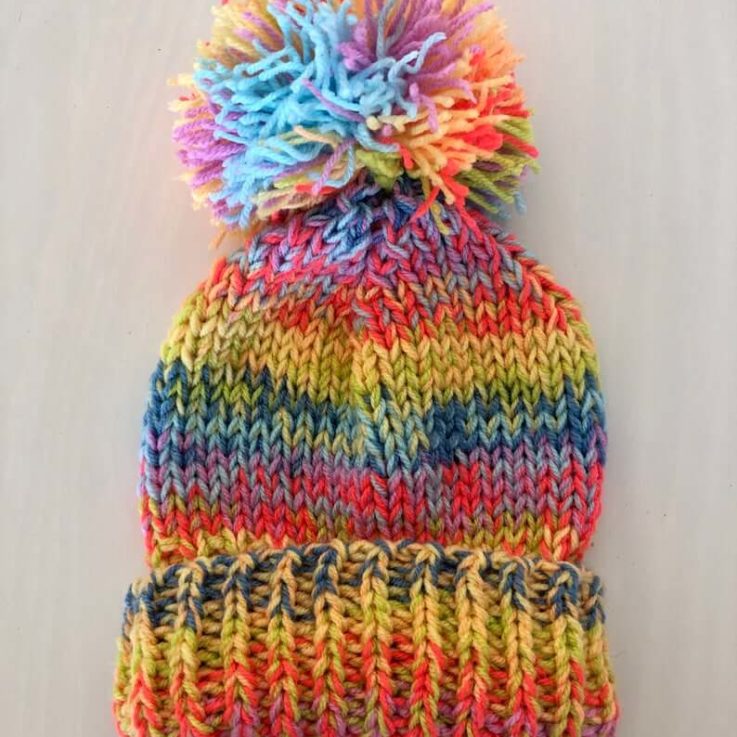 Hand Knitting Pattern - The Mabel Beanie