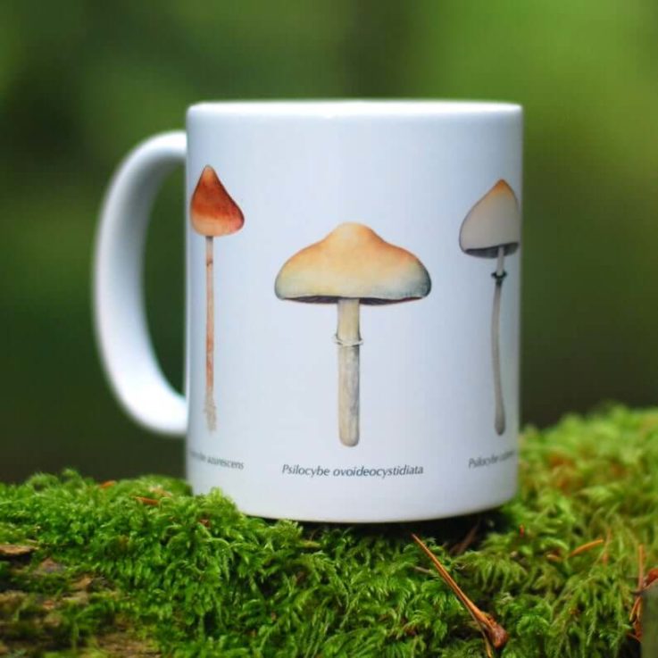 Magic Mushroom Mug - Psilocybe Species