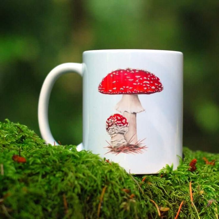 Mushroom Mug - Amanita muscaria