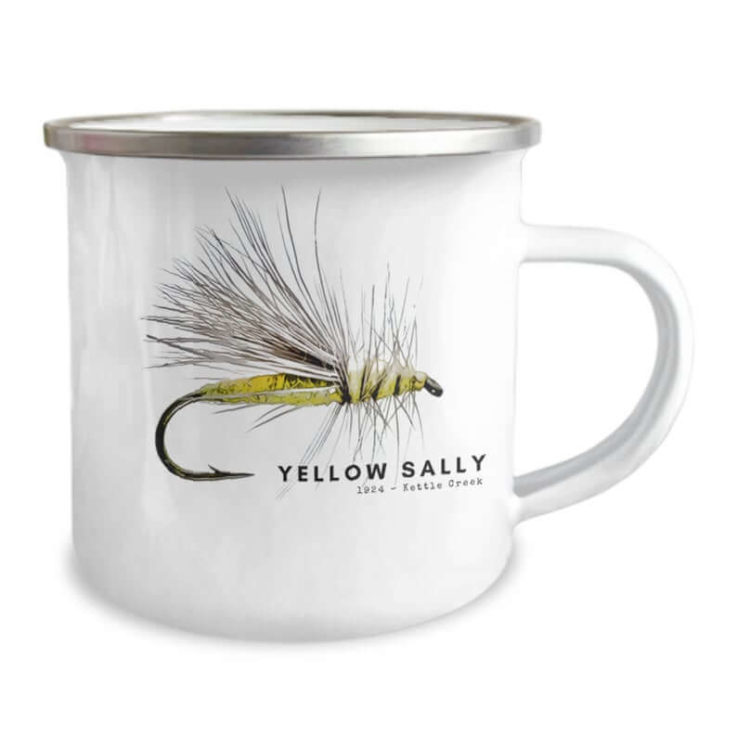 Yellow Sally Camping Mug